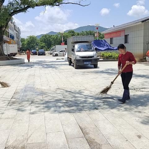 【宽田乡新欣社区新时代文明实践站】开展人居环境整治活动