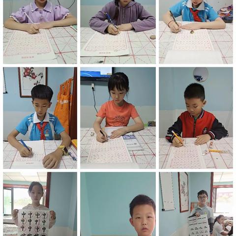 金城书院第二周书法周总结