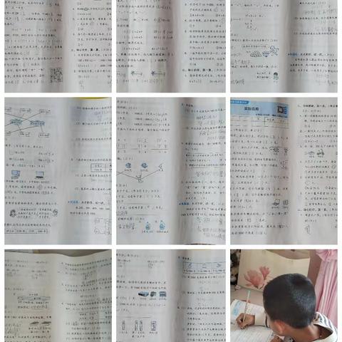 我的暑假生活-彩虹小学-二年级九班-刘信浩