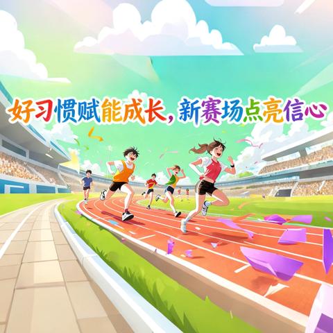 好习惯赋能成长‍ ‍新赛场点亮信心 ‍