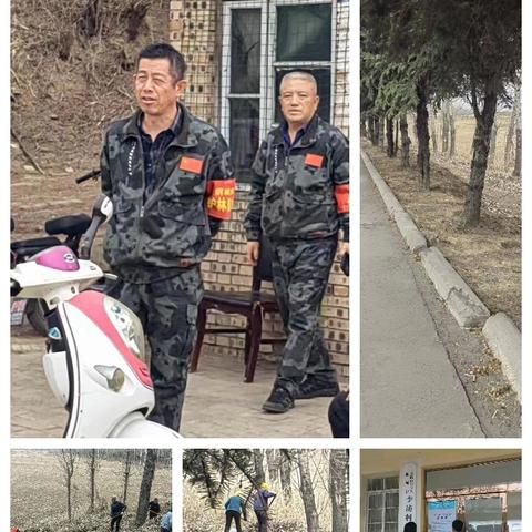 荫城镇李坊村第一网格员姜鹏飞3月份的日常