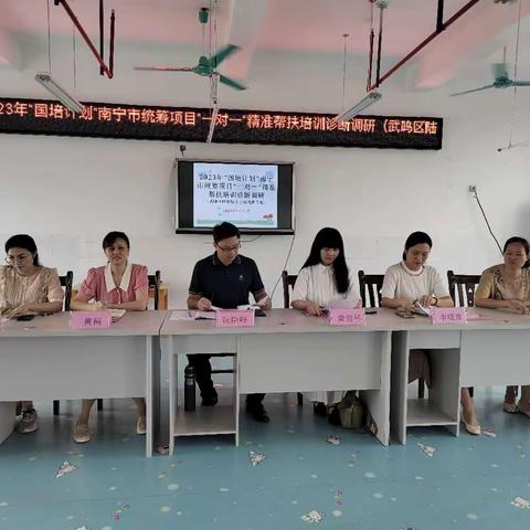 名师实地调研 施策帮扶提升