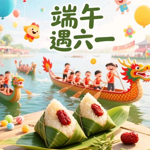 端午遇六一 亲子乐翻天