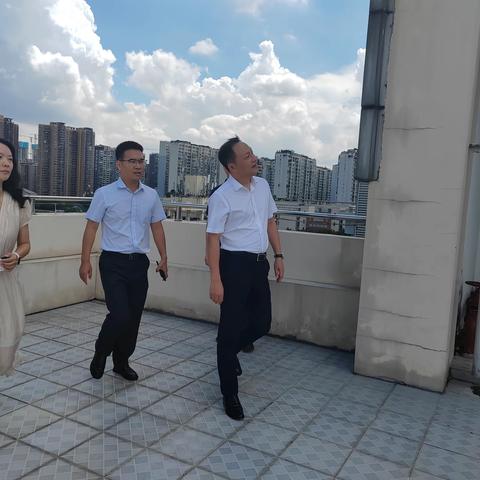 指导促前行，润物细无声——许局莅临我院指导工作