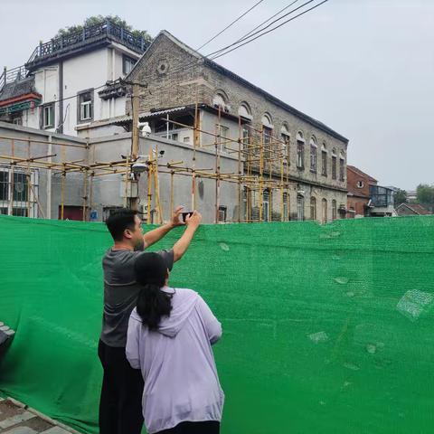 【泉心泉力】泉城路街道芙蓉街社区 开展“文保打卡”工作，助力四次文物普查