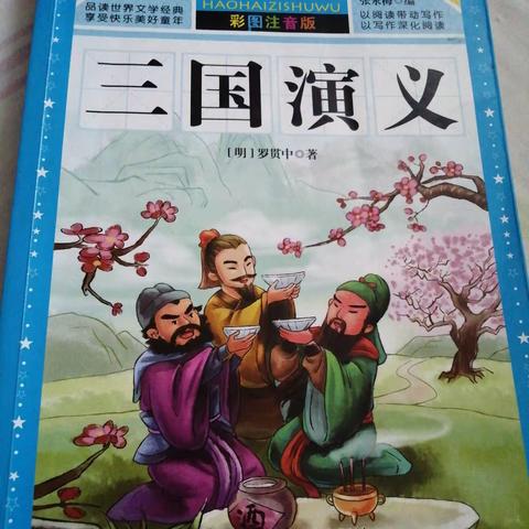 我伴书香共成长之三国演义（三年一班张雨贺）