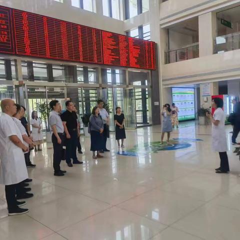 省疾控局到高陵区医院开展传染病监测预警与应急指挥能力提升项目工作调研