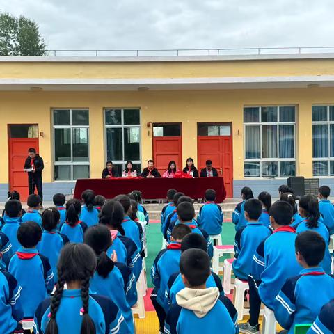 红领巾爱祖国 ——大滩小学“六一”入队仪式