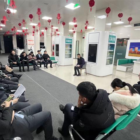 靖宇支行召开青年员工pk赛第四期周例会