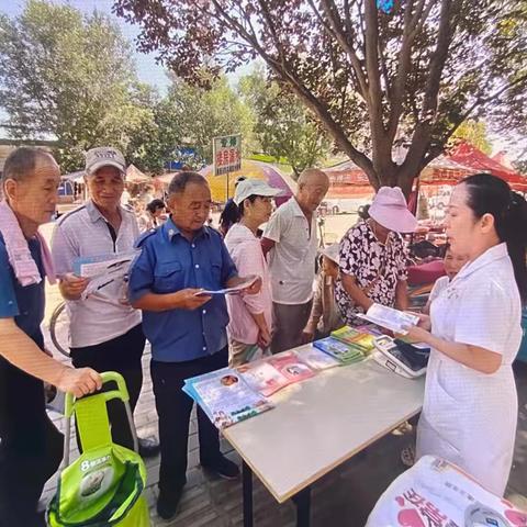 交道镇卫生院开展黑热病宣传活动