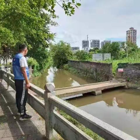 滨江街道团工委组织开展青少年防溺水巡查行动（2023年8月29日）