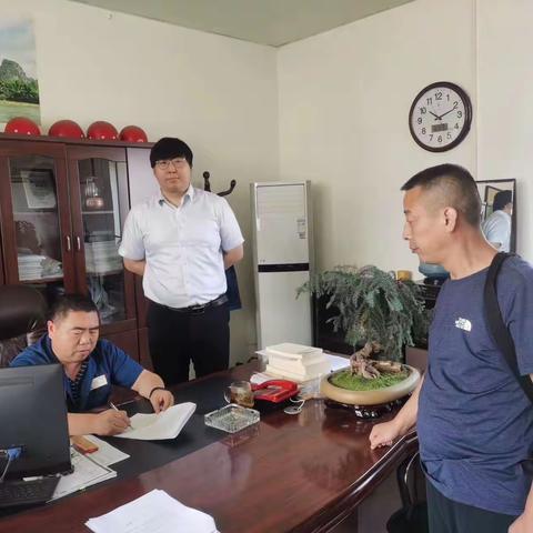 8月30日直营三队电气机械制造行业组工作日志