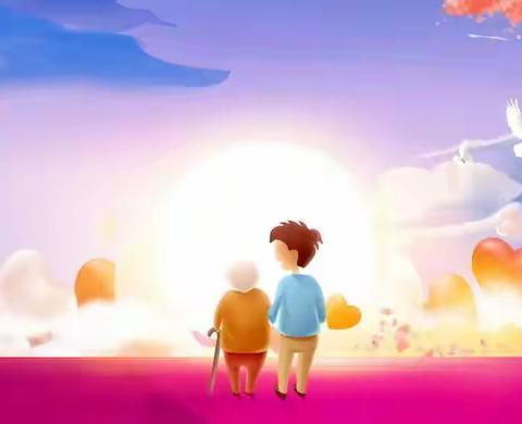 ＂童心暖夕阳  稚爱共相伴＂——实验小学师生走进夕阳情养老院献爱心