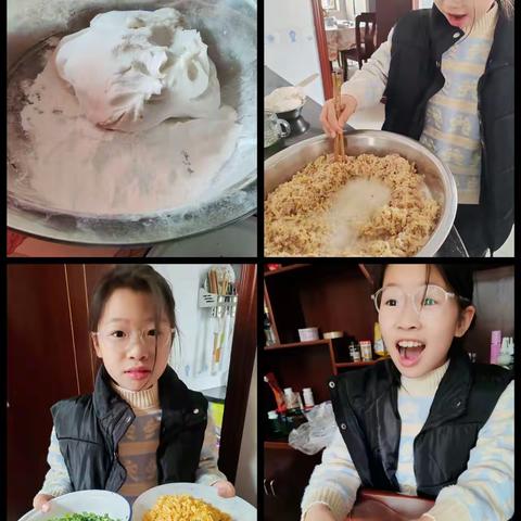 学做萝卜团，烟火气里的年味与感恩 西周小学  406班---陈孜桐