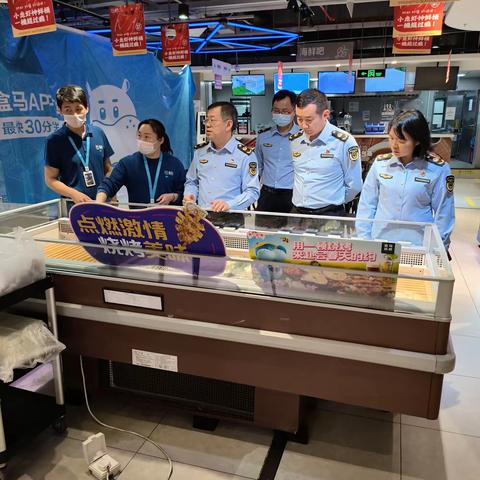 保食品安全，防特设事故——罗湖局二级高级主办张敏毅同志带队到莲塘辖区开展节前安全督导检查