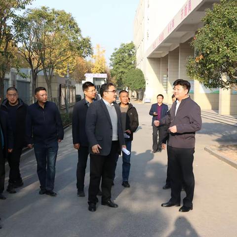 姜海青到洋河新区初级中学调研