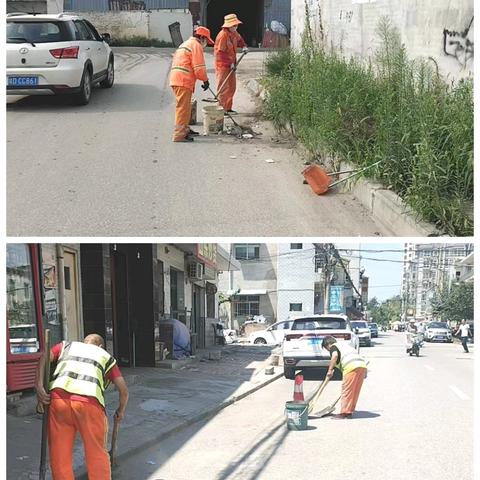 上林街道全民清洁靓乡颜