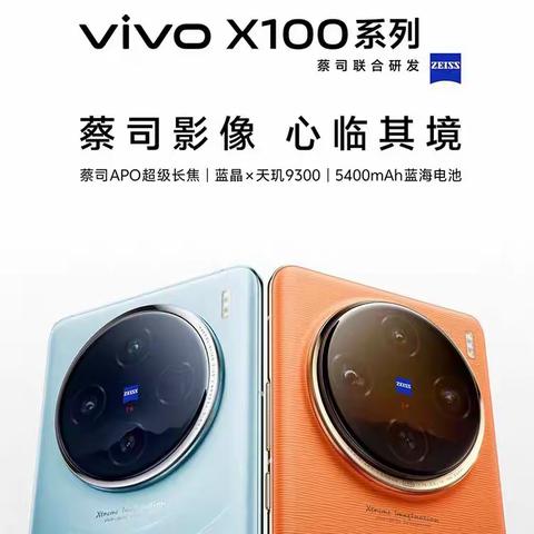 Vivo X100 系列 满分旗舰 满分表现 满分巨献