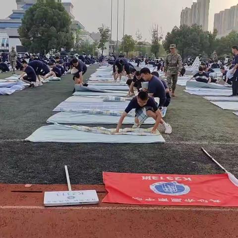 以军训之名，赴青春之约；军训军训，最闪亮的青春！周南中学K2313军训风采（6）