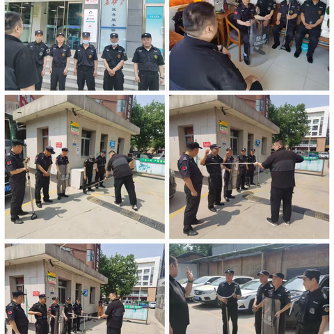提升建行安保服务，落实公司长效培训机制