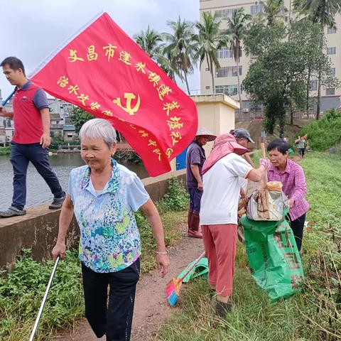 蓬莱镇社区居委会开展“六水共治”活动