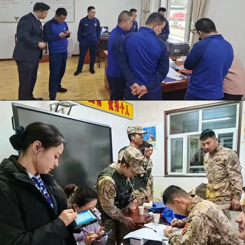 黄南州分行营业部走访代发单位开展综合服务营销工作