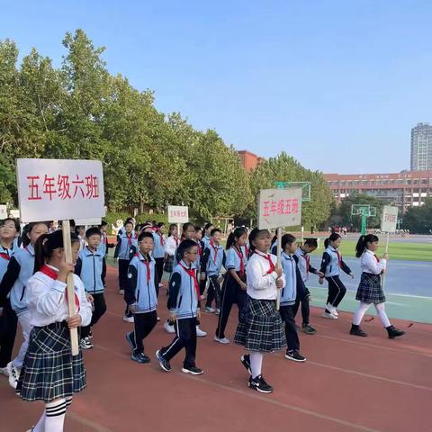 驰骋赛场，青春飞扬--记潍坊日向友好学校五（5）秋季运动会