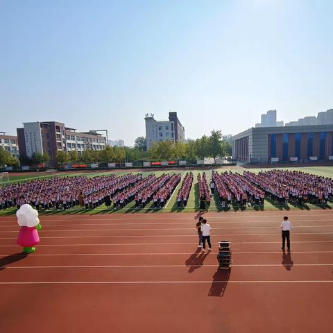 童心向党，军姿飒爽——阳信县第一实验学校四、五年级军训活动