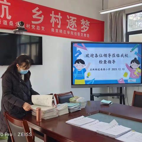 冬风迎诗意，视导聚势能——石湫街道桑园小学教学视导活动纪实