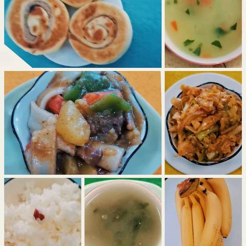 不负时光，“食”刻相伴——红崖幼儿园一周食谱