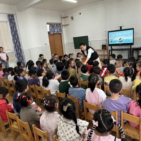 “珍爱生命 严防溺水” 缙云县双溪口乡中心幼儿园动员大会