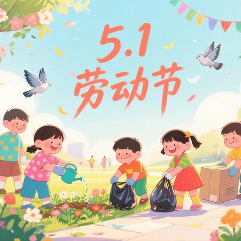 【五一劳动节】——岷县梅川镇乖宝宝幼儿园放假通知及温馨提示