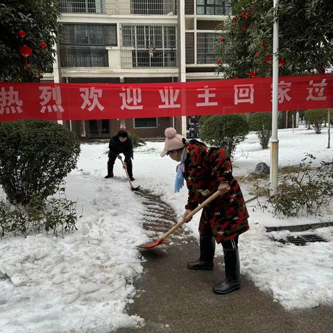 铲雪破冰，今天我们都是“铲雪倌”