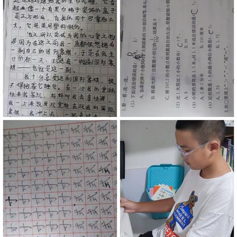 梅湾小学五年级十二班王志煊暑期活动总结