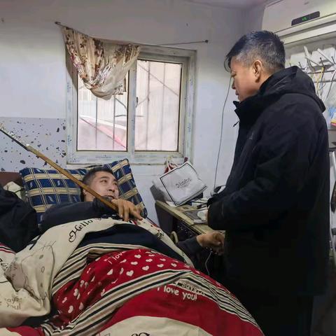 天桥区残联开展春节走访慰问活动