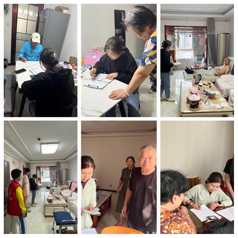 入户调查零距离  温情服务送到家——胡家庙街道幸福里社区进行持证残疾人入户调查 ‍