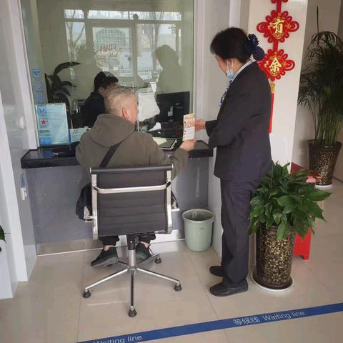 胜利东路支行金融宣教—筑牢金融反诈防线，守护客户财产安全
