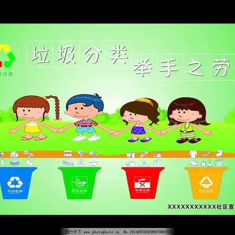 垃圾分类  你我同行——新乐市民生街小学师生暑假在行动