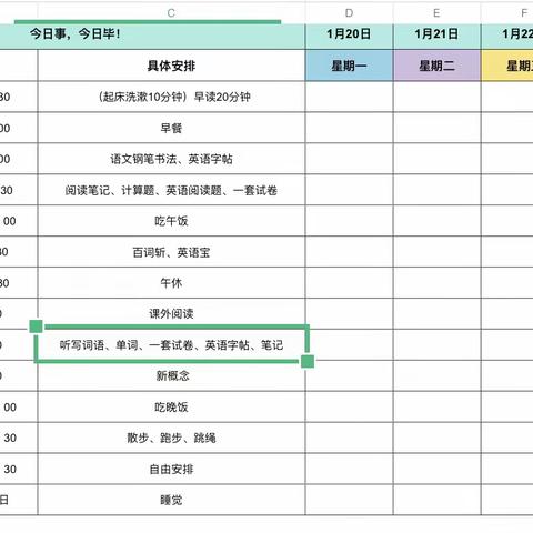 我的缤纷寒假五年级六班唐浩源