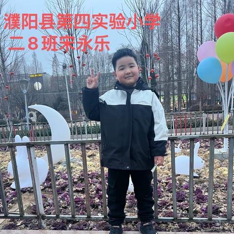 濮阳县第四实验小学，二年级8班宋永乐