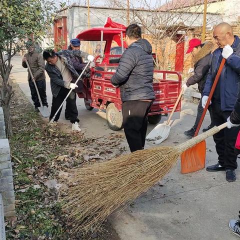 【平顶山市农业农村局驻曹庄村工作队】人居环境焕新颜 干干净净迎新年