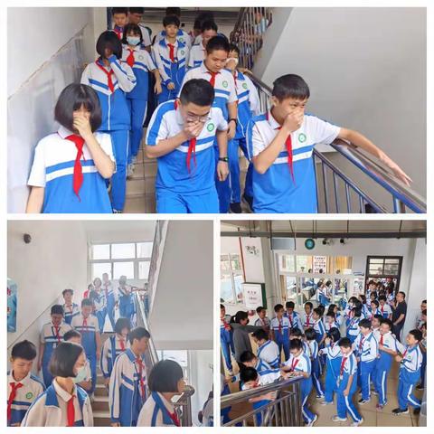 加强消防演练  守护校园平安｜海口一中初中部开展消防安全疏散演练活动