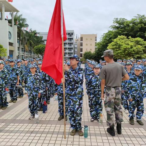 烈阳之下，热血少年！——记2023级18班新生素质教育拓展活动Day3