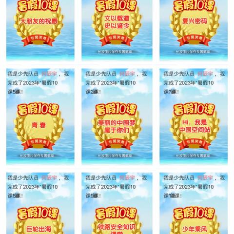 我是实验小学二（2）班何辰宇