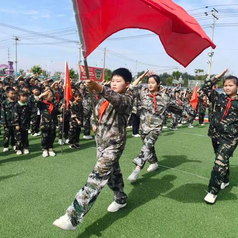 “红领巾爱祖国”——徐州市薛湖小学分批入队仪式