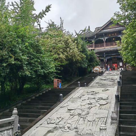 家乡美景—丹桂飘香的湿地公园