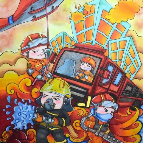 【走进消防队，致敬消防员叔叔】记录龙岩市实验学校一（14）班假日小分队活动