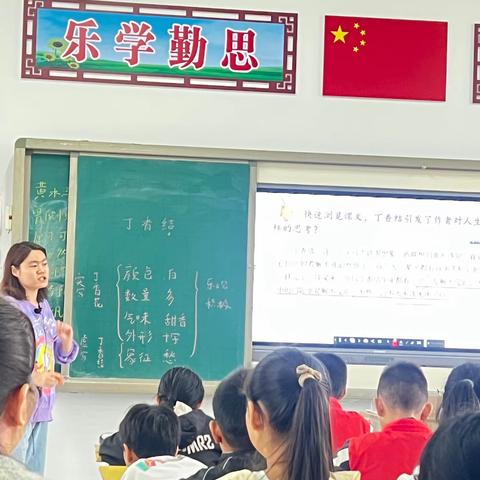 【“结”乃常态，乐观面对】——白马小学六年级上册语文《丁香结》公开课