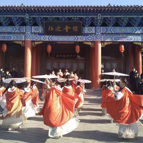 大型沉浸式实景剧《商帮归来》在武安市伯延古镇上演