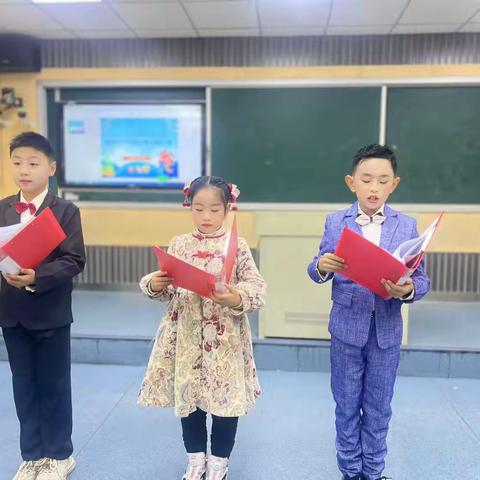 【“英”韵飞扬，“语”出精彩】————召陵区翟庄中心小学英语课文朗读比赛活动